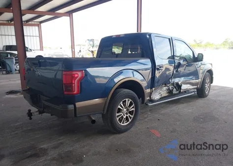 2016 Ford F-150 Lariat from USA, damaged, VIN 1FTEW1CPXGKD13610